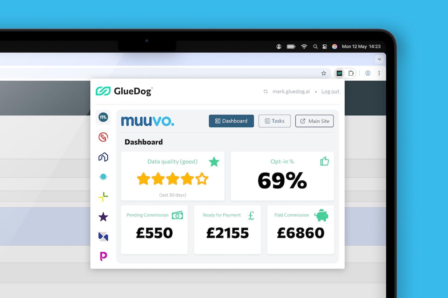 Muuvo Chrome Extension