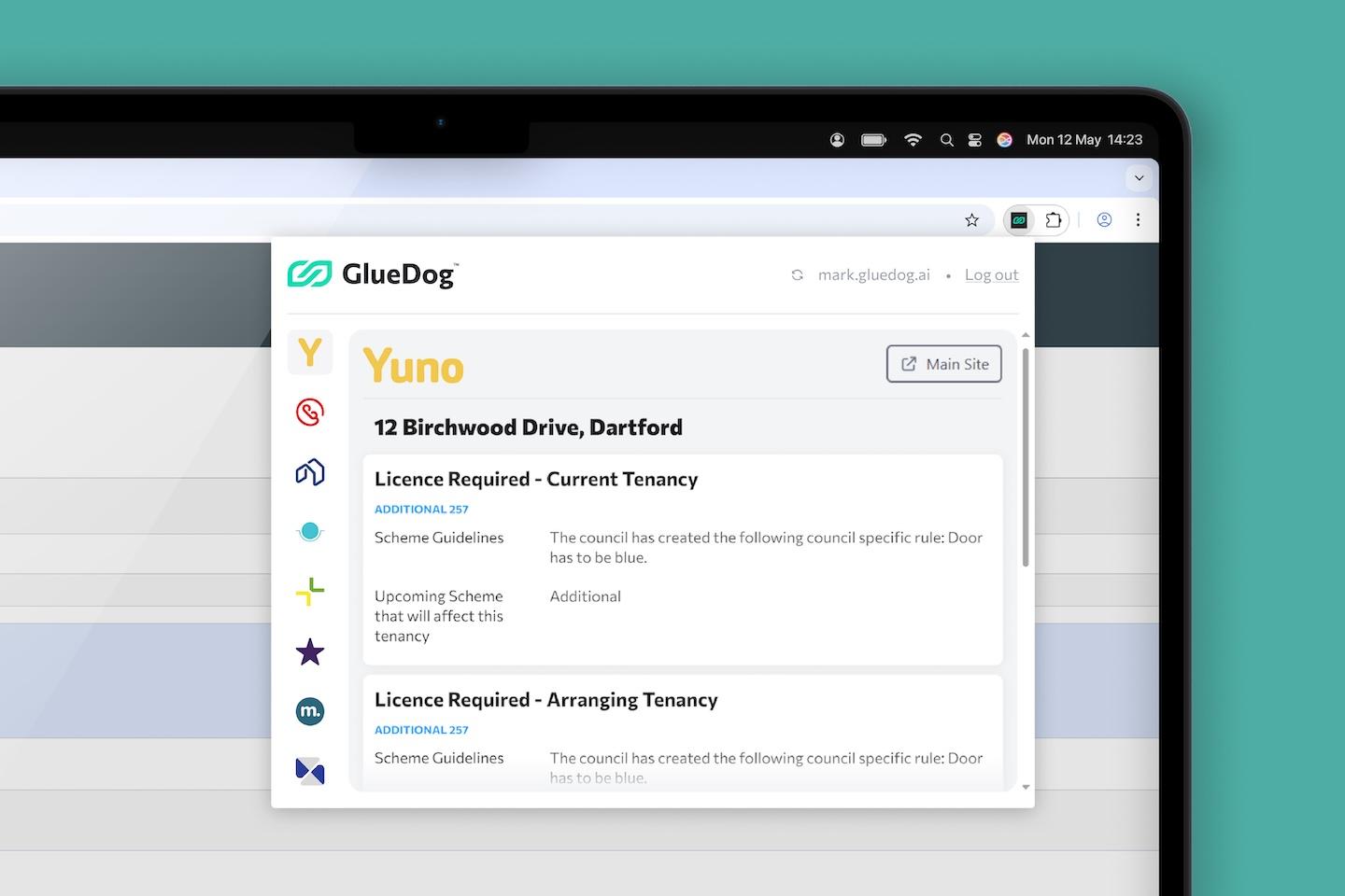 Yuno Chrome Extension